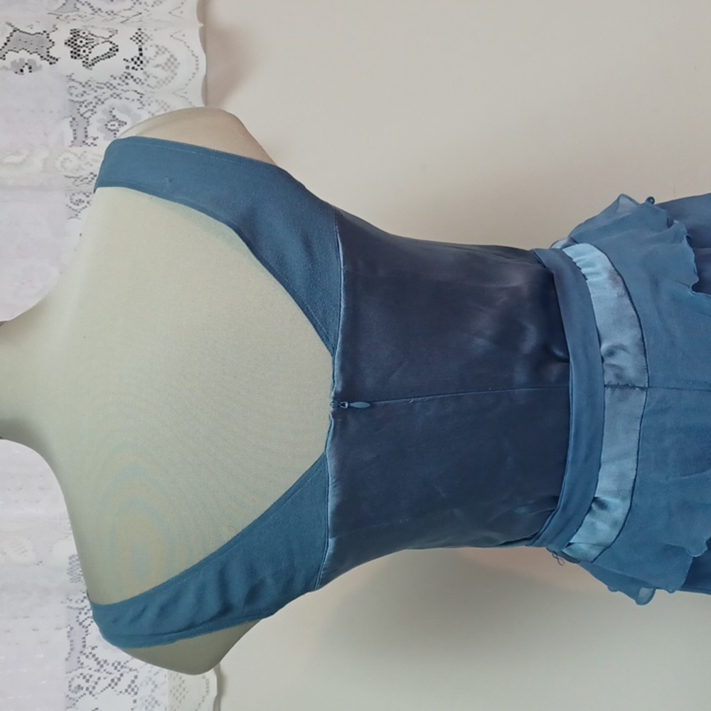 Tristan Exclusive 100% Silk Dress Size 4 - Picture 5 of 14